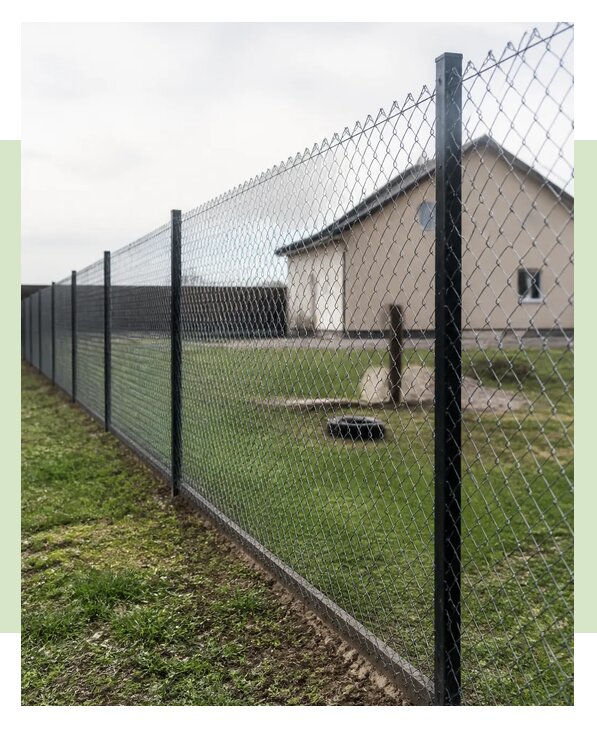 Забор из рабицы 1,8 под ключ в Усолье-Сибирском по цене от 2270 р. | ЗаборЭксеперт-Сль